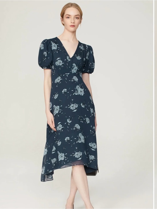 Club Monaco Dresses & Skirts - Club Monaco Blue Floral